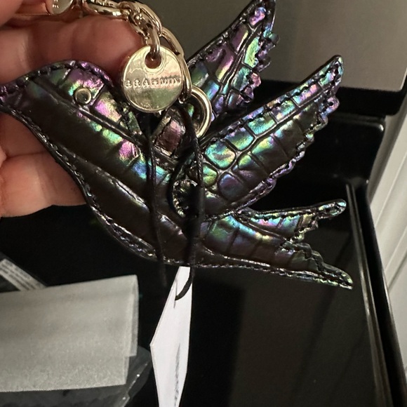 Brahmin Black Pearl Opalescent Nightingale-BNWT - Picture 3 of 6